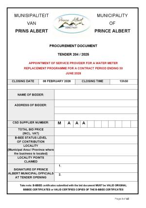 PAMUN Tender Document - TD204_2025 Water Meter Replacement Programme [FINAL]